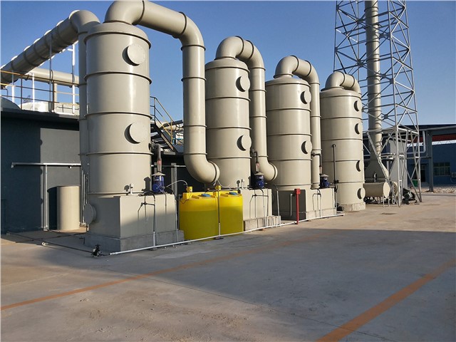 High-Concentration Packed Bed Wet Scrubber