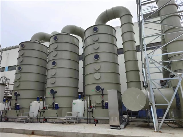 High-Concentration Packed Bed Wet Scrubber