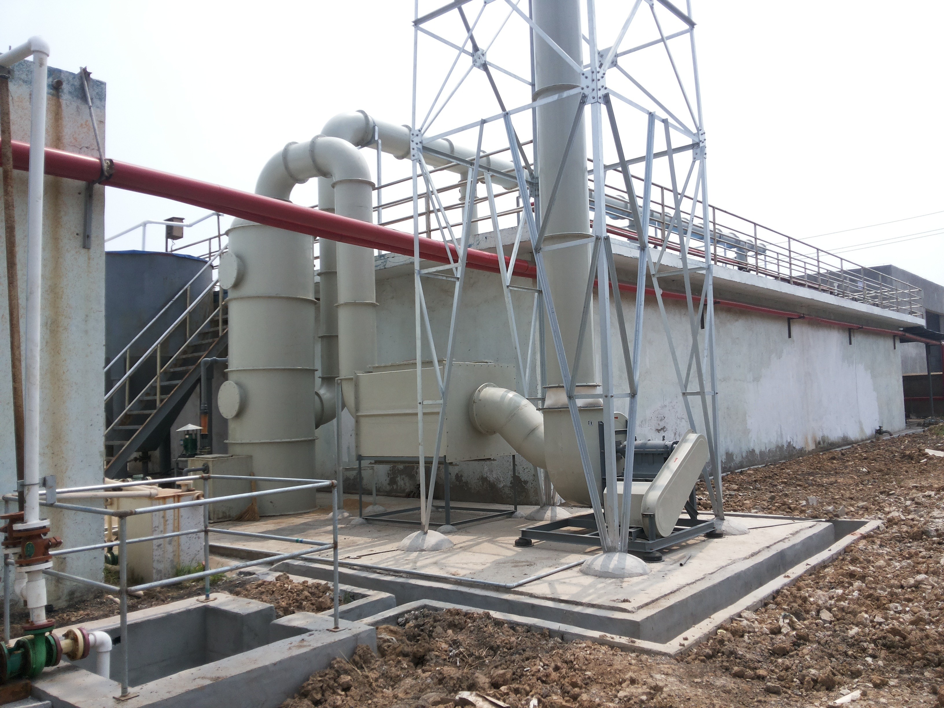 Activated Carbon Adsorption System for VOC Treatment